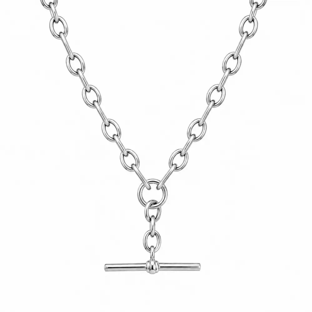 Dallas Tbar Necklace - Silver - Necklaces