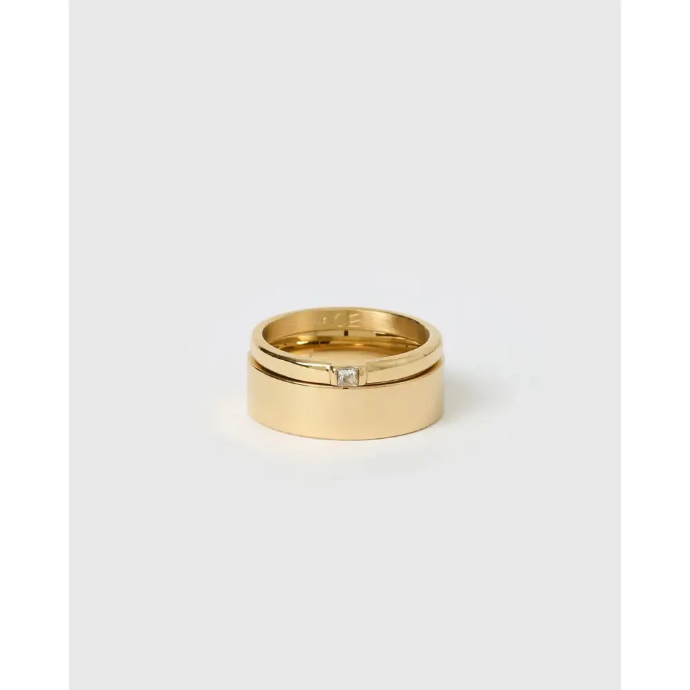 Danica Ring Stack - Gold / 6 - Rings