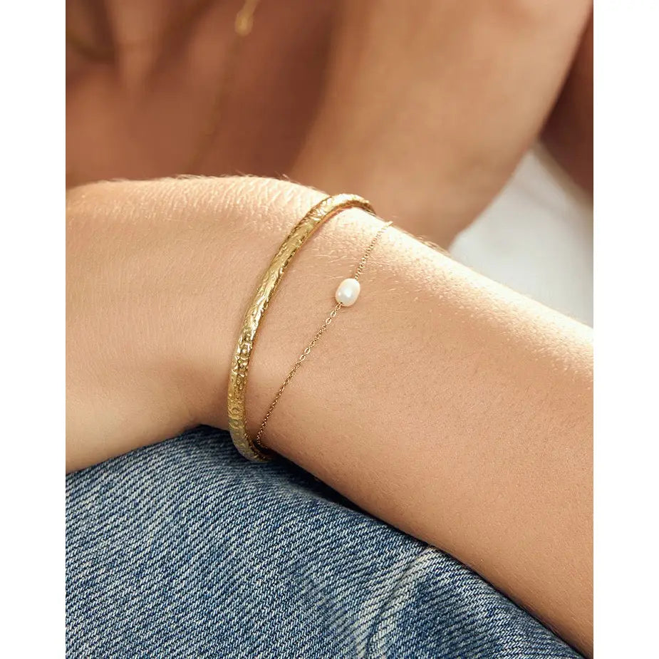 Davina Gold Bracelet Stack - Bracelets