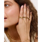 Demi Gold Ring with Stones - Rings
