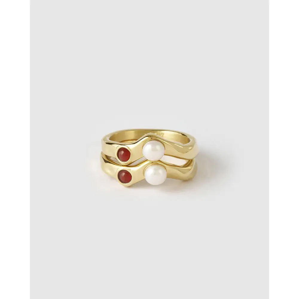 Double Ruben Ring Stack - Rings