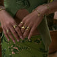 Double Swirl Ring - Rings