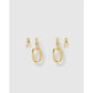Double Trouble Earring Stack - Earrings