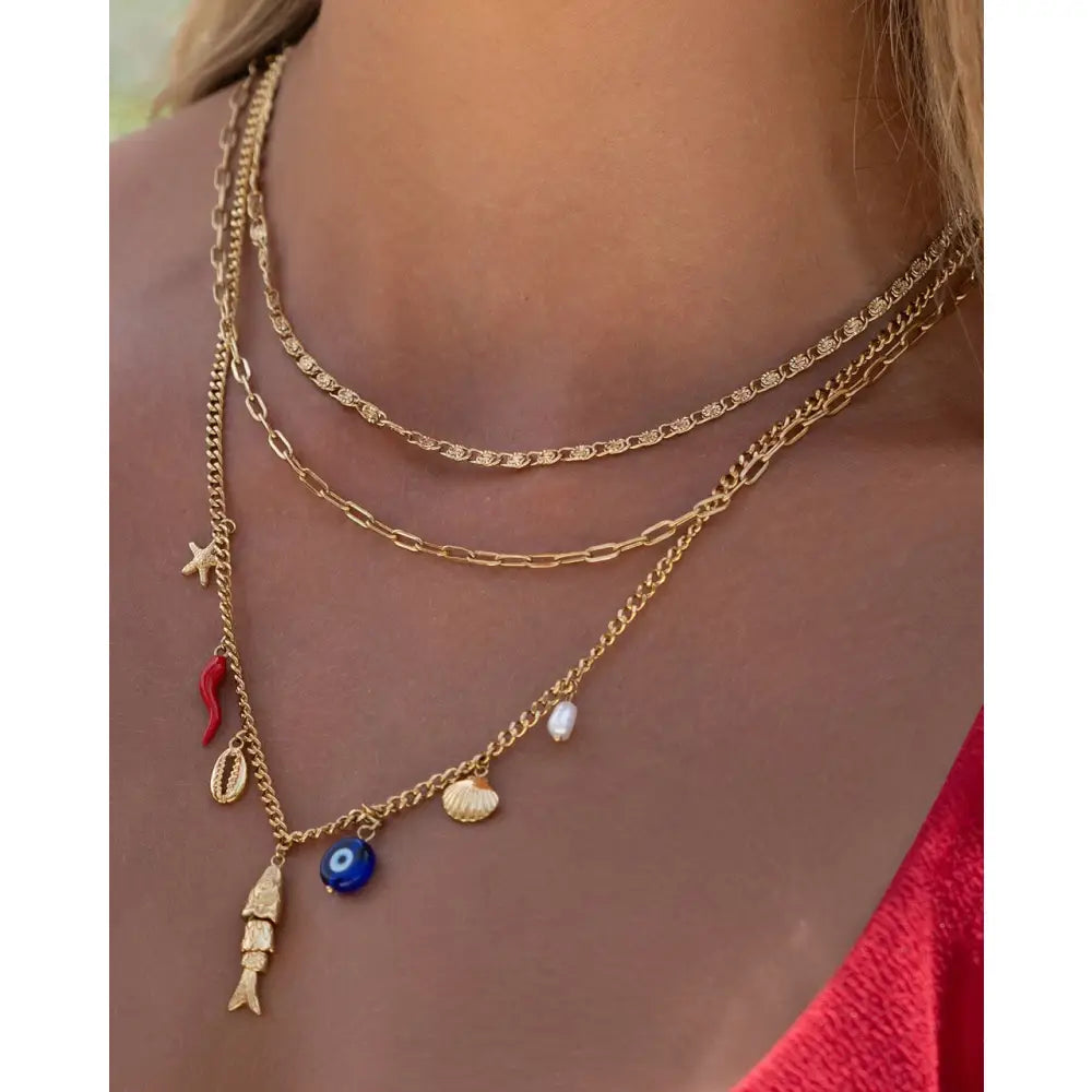 Dragon Chain Necklace - Necklaces