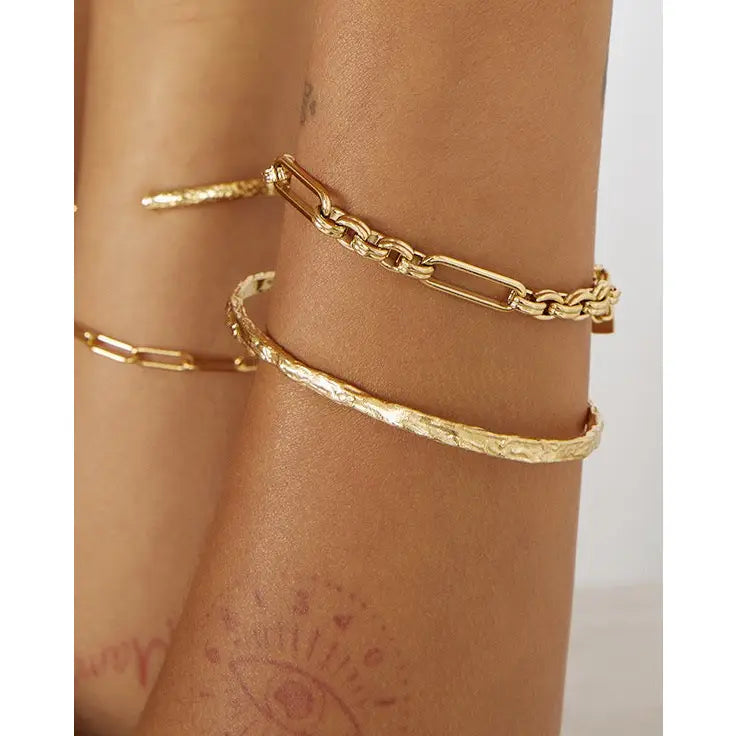 Duke Gold Bracelet - Gold - Bracelets