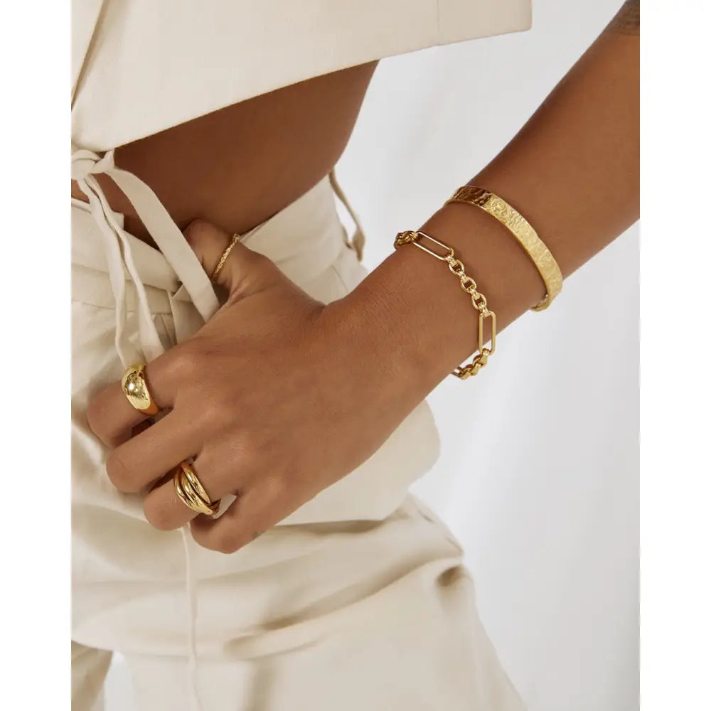 Duke Gold Bracelet - Gold - Bracelets