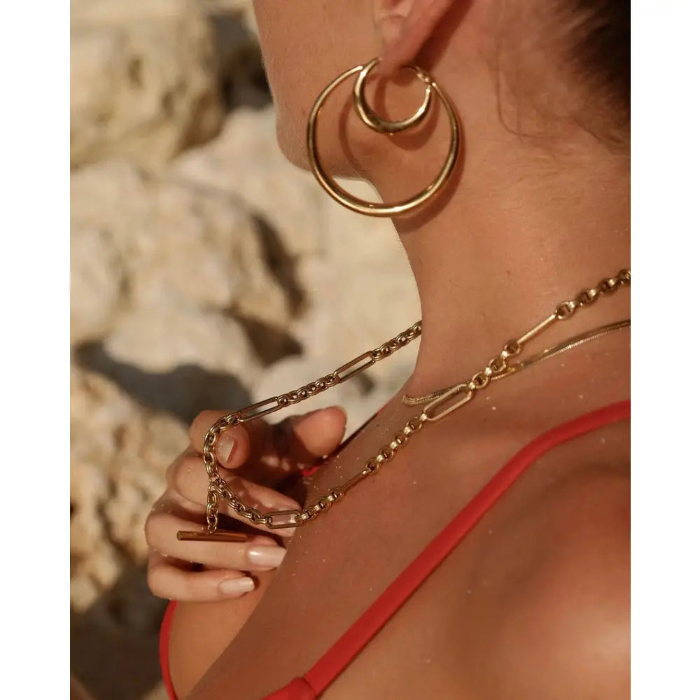 Duke Gold Necklace - Necklaces