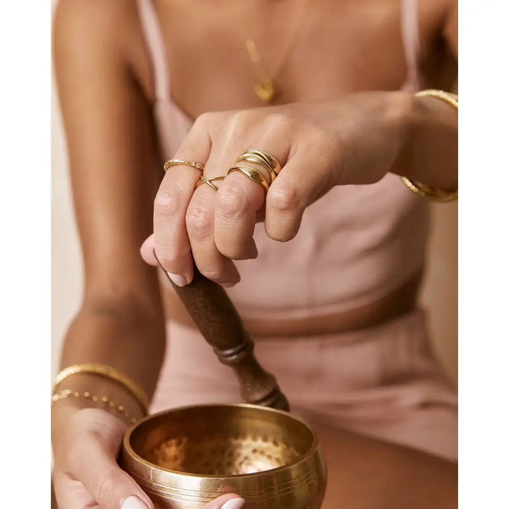 Dune Gold Ring - Rings