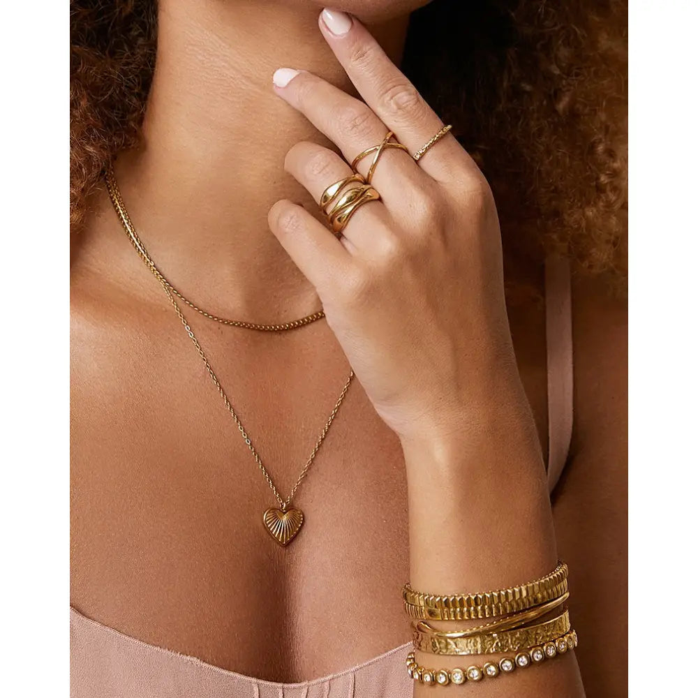 Dune Gold Ring - Rings