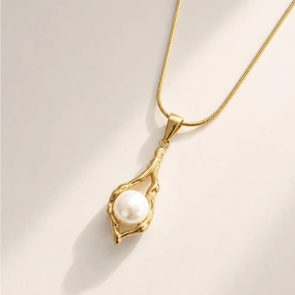 Dune Pearl Necklace - Necklaces