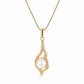 Dune Pearl Necklace - Gold - Necklaces