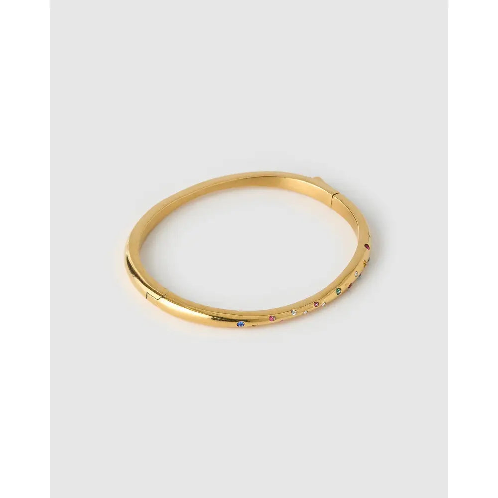 Eden Gold Cuff Bracelet - Gold / S/M - Bracelets