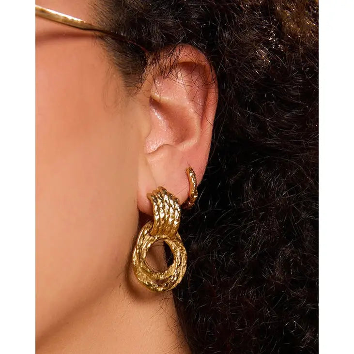 Effie Gold Earrings - Earrings