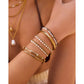 Electra Gold Cuff - Gold - Bracelets