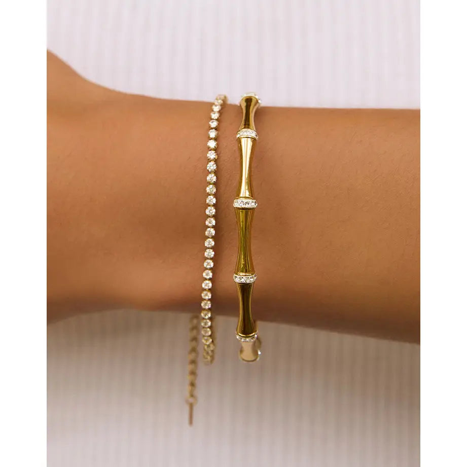 Electra Gold Cuff - Gold - Bracelets