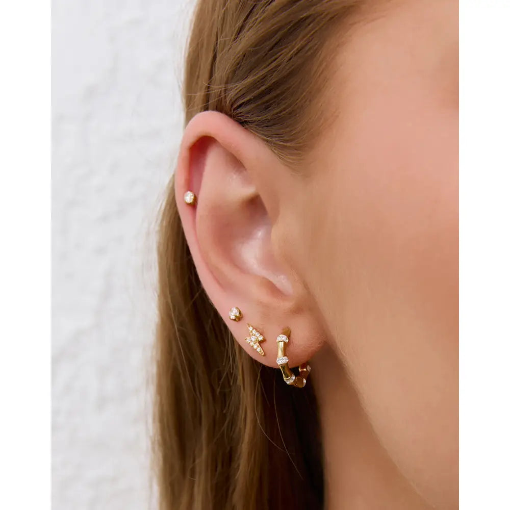 Electra Gold Earrings - Earrings