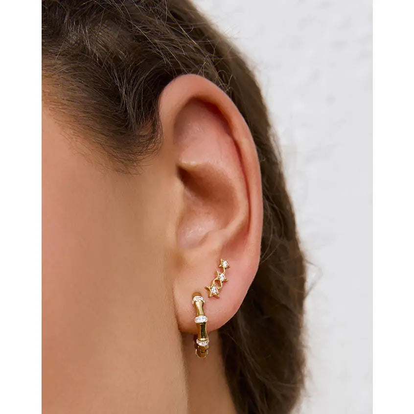 Electra Gold Earrings - Earrings