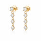Eliana Stud Earrings - Gold - Earrings