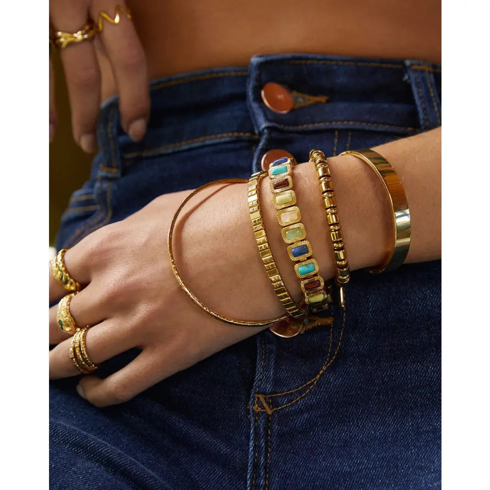 Elkie Gold Bracelet - Bracelets