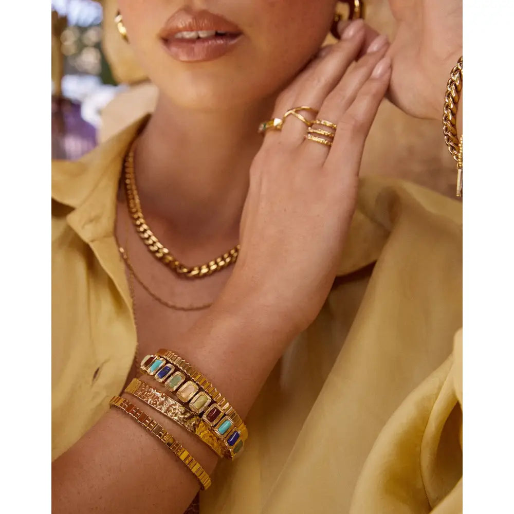 Elkie Gold Bracelet - Bracelets