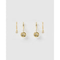 Ella Gold Earring Stack - Earrings