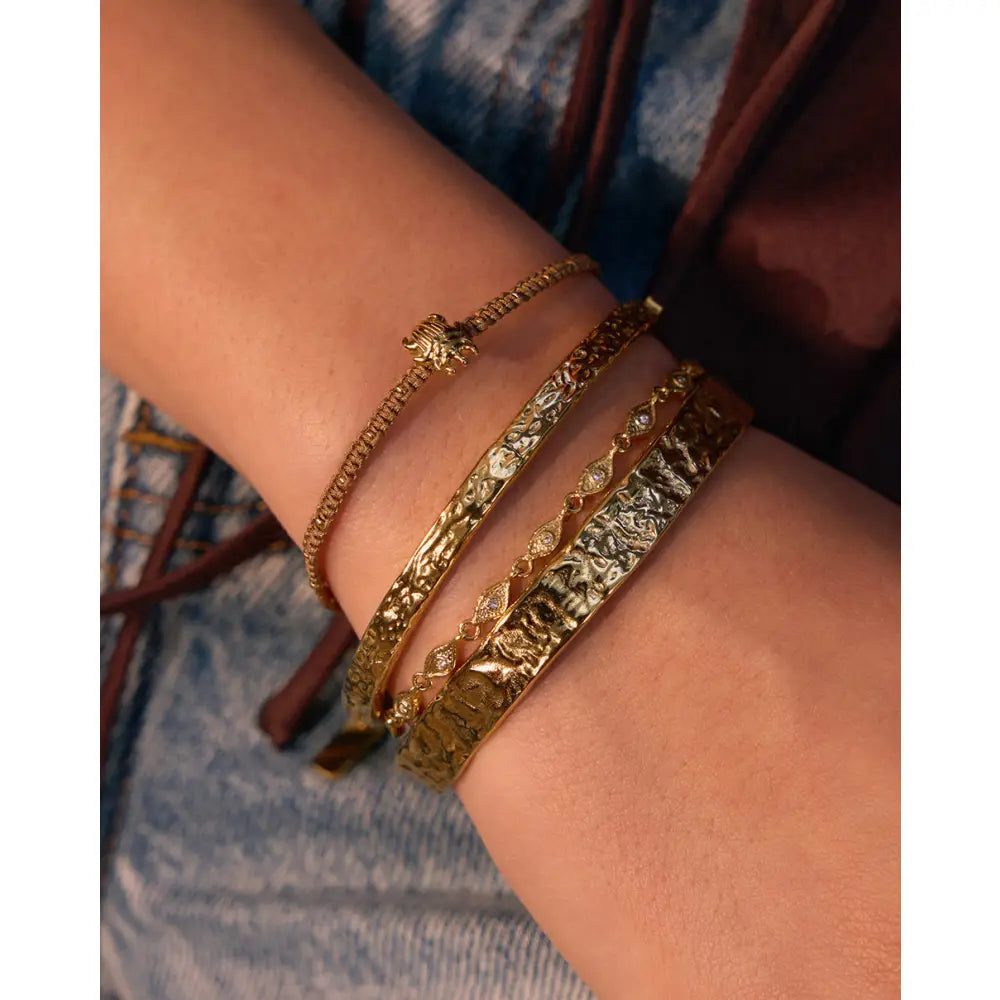 Elysian Gold Bracelet - Gold - Bracelets