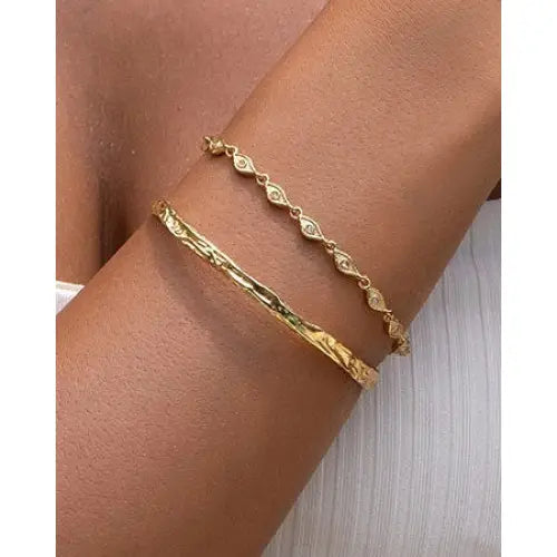 Elysian Gold Bracelet - Gold - Bracelets