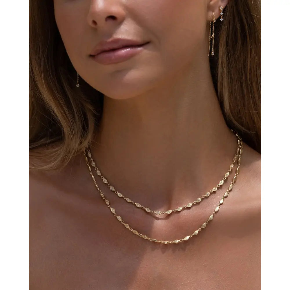 Elysian Gold Necklace - Necklaces