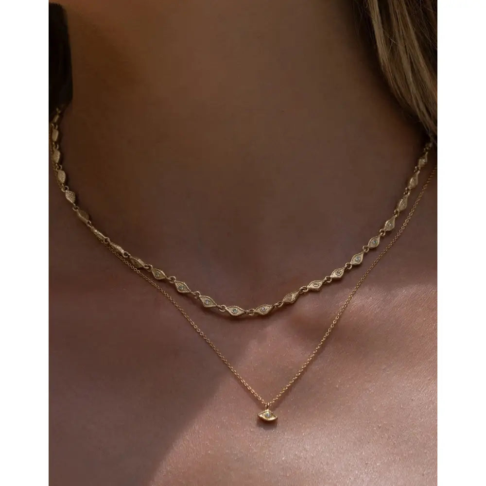 Elysian Gold Necklace - Necklaces