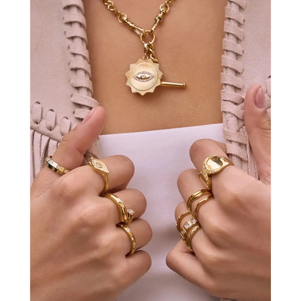 Elysian Gold Ring - Rings