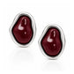 Ember Stud Earrings - Silver - Earrings