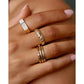 Emperor Gold Stacking Ring - Rings
