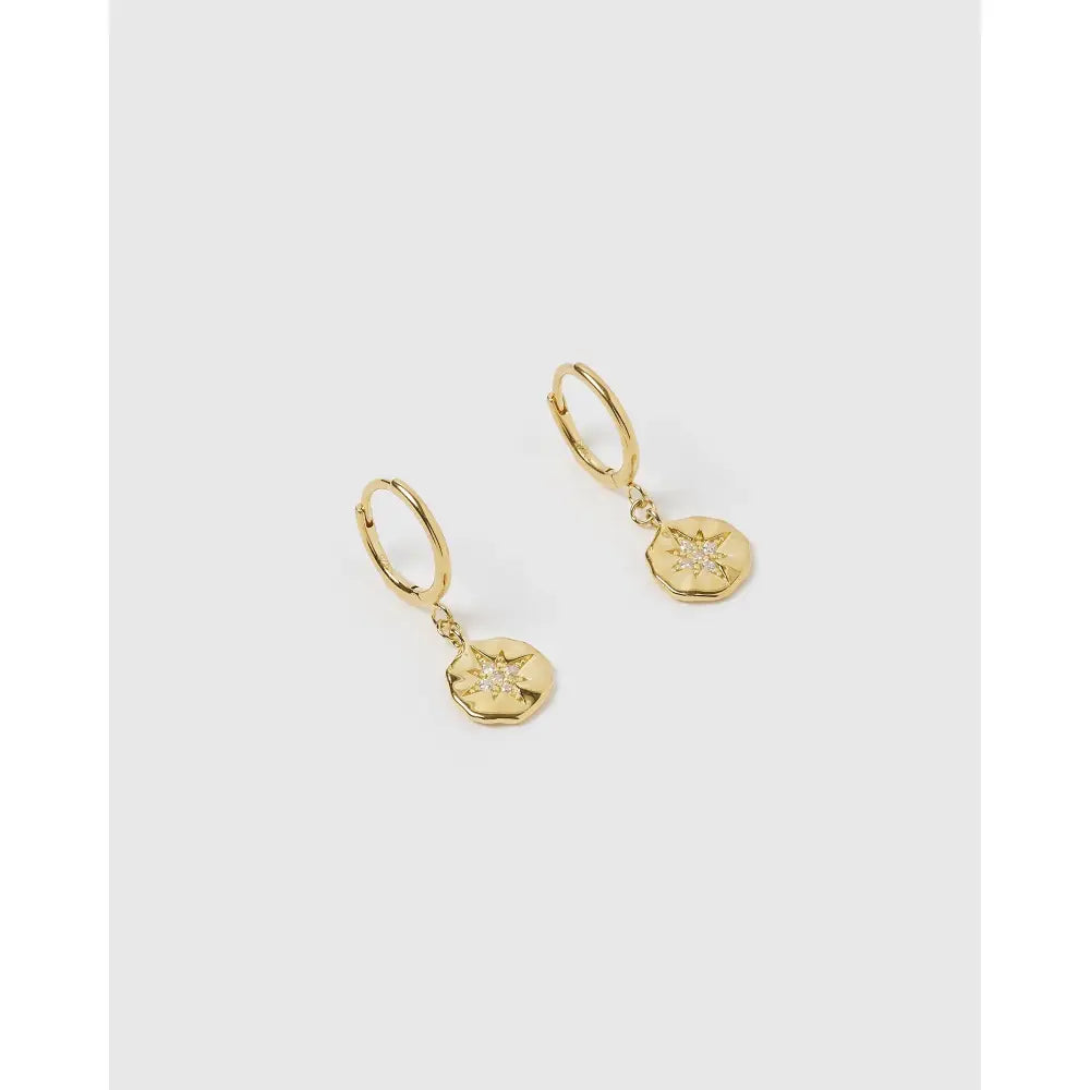 Estrella Huggie Earrings - Earrings