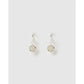 Estrella Huggie Earrings - Silver - Earrings