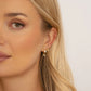 Evelyn Butterfly Hoop Earrings - Earrings