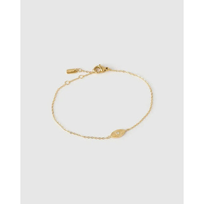 Evil Eye Gold Bracelet - Gold - Bracelets