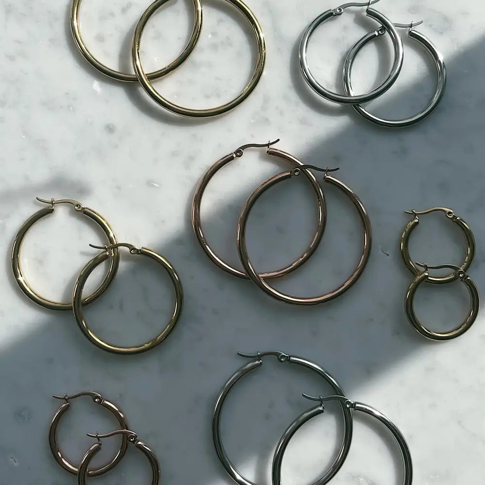 Exude Hoop Earrings - Earrings