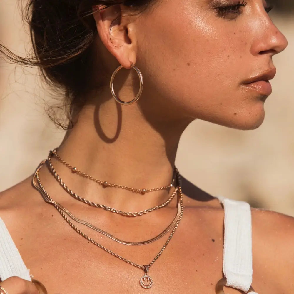 Exude Hoop Earrings - Earrings
