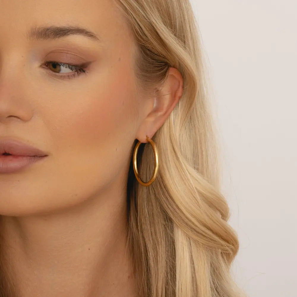 Exude Hoop Earrings - Earrings