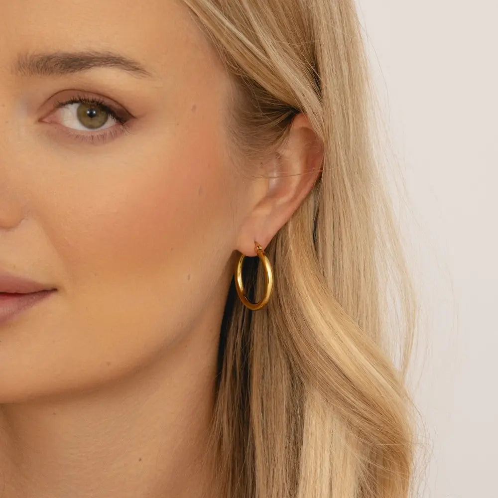 Exude Hoop Earrings - Earrings