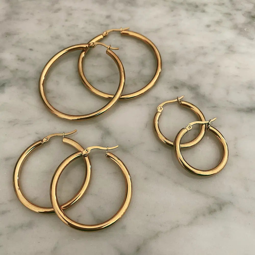 Exude Hoop Earrings - Earrings