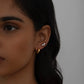 Fan Stud Earrings - Earrings