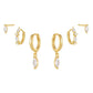 Felicity Earring Set - Gold - Earrings
