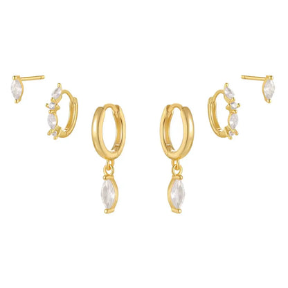 Felicity Earring Set - Gold - Earrings