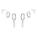 Felicity Earring Set - Silver - Earrings