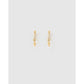 Felicity Gold Huggie Earrings - Earrings