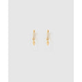 Felicity Gold Huggie Earrings - Earrings