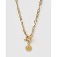Fleur De Lis Gold Necklace - Necklaces