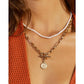 Fleur De Lis Gold Necklace - Necklaces