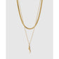 Fortune Necklace Stack - Gold - Necklaces